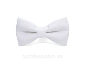 Краватка-метелик Gofin білий матовий AB-7231
