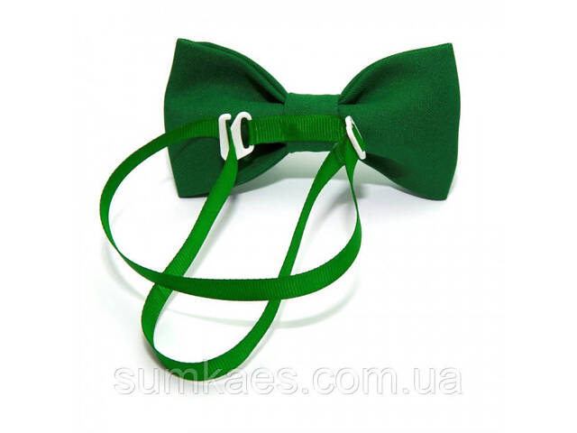 Краватка метелик Gofin світло-зелений однотонний GOF-1532 - Фото 4