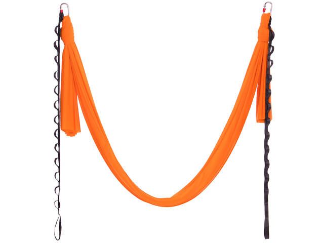 Гамак для йоги SP-Planeta DH6026-1 Antigravity Yoga 510x307 см Помаранчевий - Фото 1