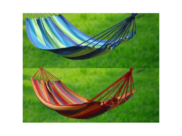 Гамак гавайський підвісний 190х80 без планки Червоний у мішку - Фото 8