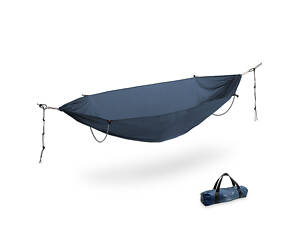 Гамак з дугами без перекидання Naturehike NH22DC008, темно-синій