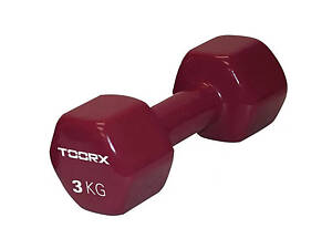 Гантель для фитнеса Toorx Vinyl 3 кг (MV-3)