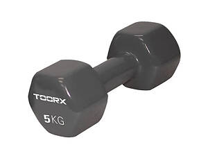 Гантель для фитнеса Toorx Vinyl 5 кг (MV-5)