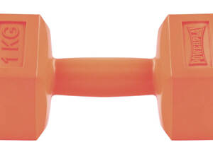 Гантель композитна PowerPlay 4124 Hercules 1 кг. Помаранчева (1 шт.)