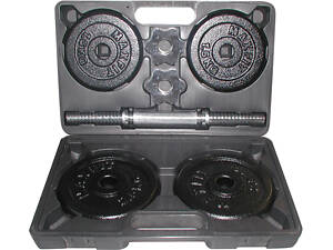 Гантель наборная Toorx 10 кг с кейсом (VAL-10DGN)