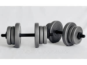 Гантелі 2х10кг GREY, Оригінал!