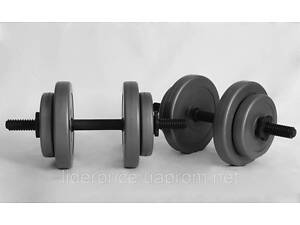 Гантелі 2х8кг GREY, Оригінал!