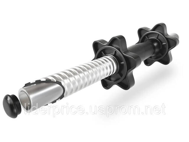 Гантелі Elitum 2х31кг + подовжувач грифа для штанги, Оригінал! - Фото 7