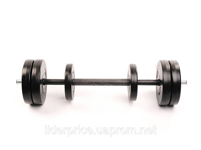 Гантелі Elitum 2х31кг + подовжувач грифа для штанги, Оригінал! - Фото 3