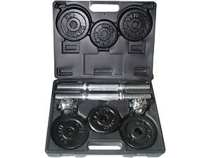 Гантелі збірні Toorx 15 кг з кейсом (VAL-15DGN)