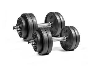 Гантелі розбірні металеві 2 по 13,5 кг RN-Sport