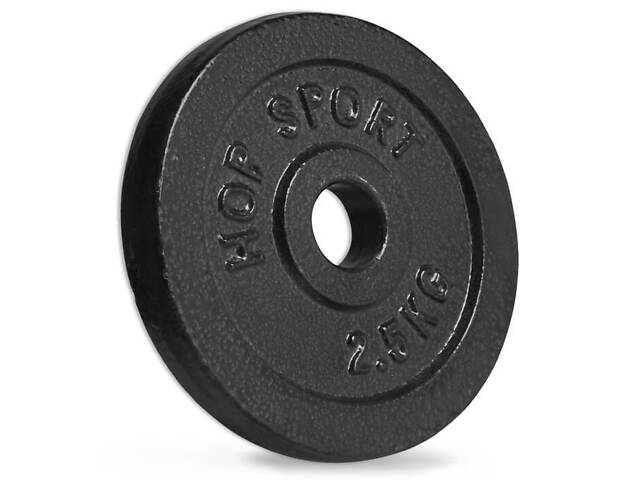 Гантеля металлическая Hop-Sport New 30кг с перчатками. - Фото 5