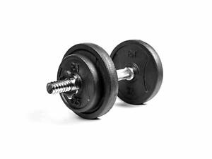 Гантеля розбірна металева RN-Sport на 8,5 кг (RN_QTR8.5)