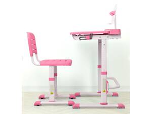 Хорошая парта и кресло для ребенка начальных классов.