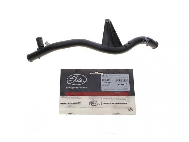 GATES 02-2959 Патрубок системи охолодження VW Golf VII/Passat/Tiguan/Touran 13- - Фото 2