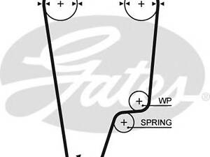 Gates 5505 XS. Ремень ГРМ
