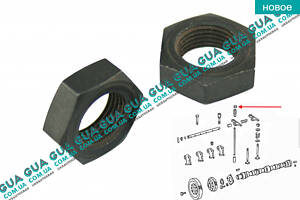 Гайка регулировки зазора клапана 1 шт. 01557 Mercedes / МЕРСЕДЕС T2/L 1970-1988 / Т2/Л 70-88