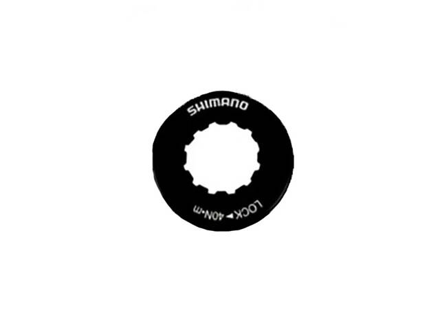 Гайка-стопор Shimano centerlock, алюминий, черный (lock-01) Гайка-стопор Shimano centerlock, алюминий, черный (lock-01)