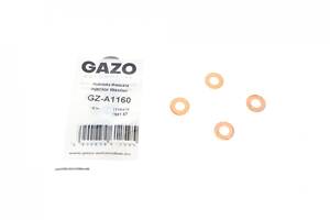 GAZO GZ-A1160 Шайба под форсунку Ford Connect 1.8 TDCI 02-13 (7x13.6x1.6) (к-кт 4шт)