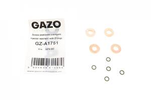GAZO GZ-A1751 Шайба под форсунку Ford Mondeo/Focus 2.0 TDCi 10- (к-кт 4шт) (+ уплотнители)