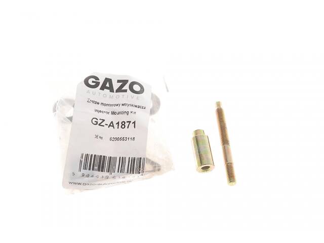 GAZO GZ-A1871 Болт кріплення форсунки Renault Master/Trafic 2.5 dCi 01-15 (к-кт 8шт)