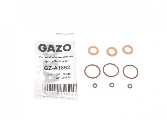 GAZO GZ-A1892 Ремкомплект форсунки VW Amarok/Touareg 3.0 TDI 10- (к-кт на 3шт)