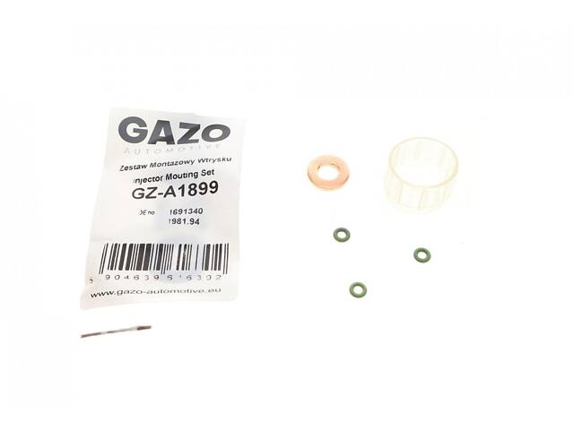 GAZO GZ-A1899 Ремкомплект форсунки Citroen Berlingo 1.6HDi 10- (к-кт на 1шт)