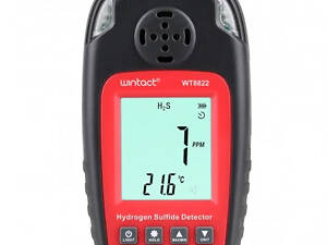 Газоанализатор монитор сероводорода H2S (0-100 μmol/mol) WINTACT WT8822