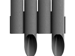 Газонное ограждение 4 элемента Standard серое 2,3м Cellfast