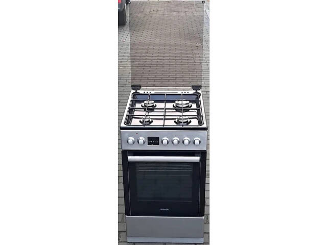 Газовая плита с электрической духовкой б/у Gorenje GKS5C70HXF состояние новой. - Фото 2