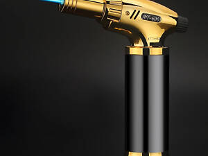 Газовая горелка зажигалка с турбо пламенем TOPINCN №2058