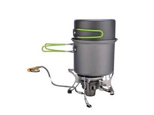 Газовая система BRS-T15A для приготовления пищи (горелка + 2 казанка)