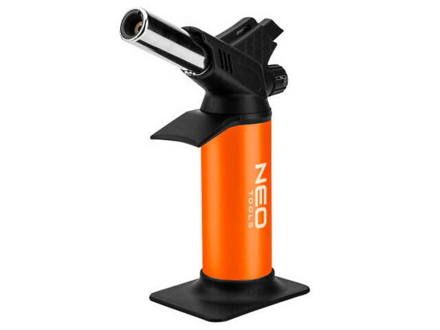 Газовий паяльник Neo Tools п’єзопідпал, 1200°C, об'єм 12.6г, 0.286кг (19-905) - Фото 1