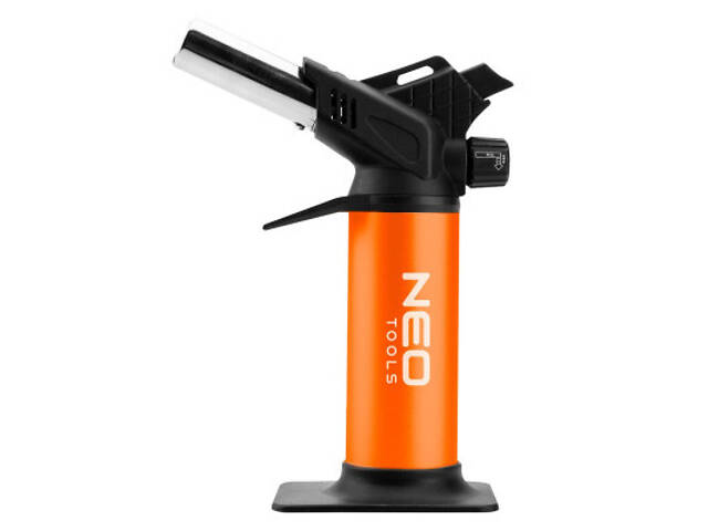 Газовий паяльник Neo Tools п’єзопідпал, 1200°C, об'єм 12.6г, 0.286кг (19-905) - Фото 2