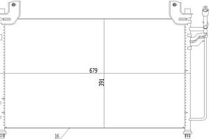 Газовый упор капота 612247