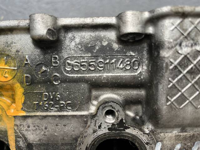 ГБЦ головка блока для Peugeot 307 1.6 HDi - Фото 8