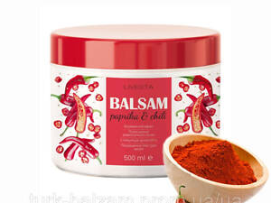 Бальзам з екстрактом червоного перцю та перцю чилі LIVESTA при суглобовому та м'язовому болю, 500 мл