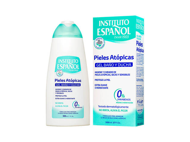 Гель для душа для атопической и чувствительной кожи Instituto Espanol ATOPICAS 500 мл