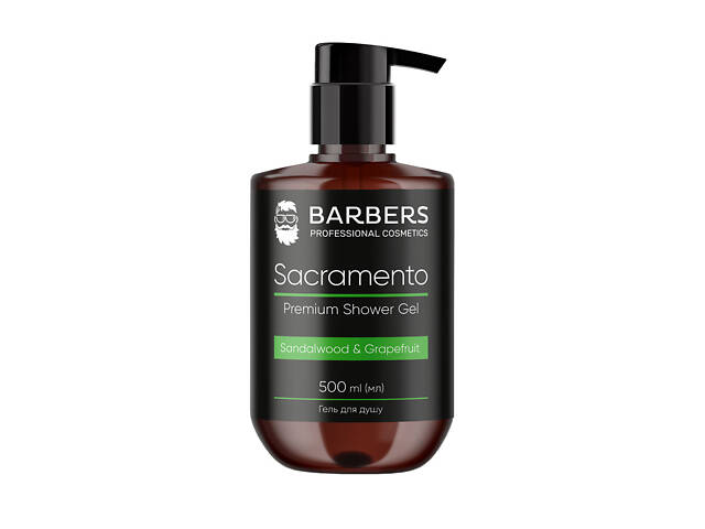 Гель для душа Sacramento Barbers 500 мл