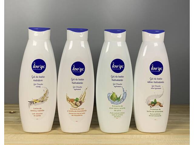 Гель для душа Lov`yc Миндальное молочко - 750 мл. - Фото 2