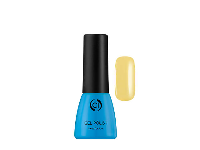 Гель-лак для ногтей Colour Intense Gel Polish 5 мл № 006 Матовый Нежно жёлтый