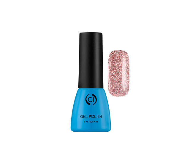 Гель-лак для ногтей Colour Intense Gel Polish 5 мл № G07 Блёстки Дымчато-розовые