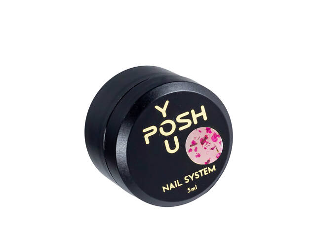 Гель-лак для ногтей с сухоцветами YouPOSH Cotton Weed, 5 мл № 3 Светло-розовый
