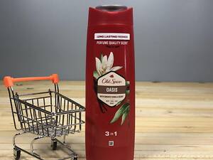 Гель-шампунь для душа Old Spice Oasis с ароматом дымной ванили 3 в 1 - 400 мл.