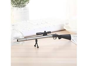 Гелевые ручки в виде снайперской винтовки RESTEQ — комплект 3 шт, оригинальные черные ручки для письма