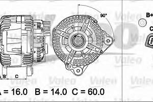 Генератор для моделей: AUDI (A8, A6,A6,Q7,A6), VOLKSWAGEN (TOUAREG)