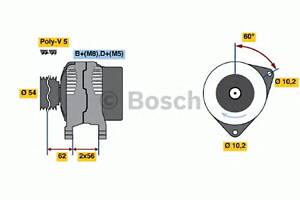 Генератор для моделей: OPEL (CORSA), VAUXHALL (CORSA)