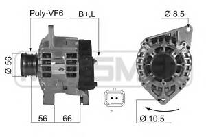 Генератор для моделей: RENAULT (LAGUNA, LAGUNA,MEGANE,MEGANE,MEGANE,MEGANE,ESPACE,MEGANE,SCENIC), VOLVO (S40)