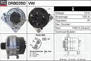 Генератор для моделей: AUDI (A4), VOLKSWAGEN (PASSAT,PASSAT)