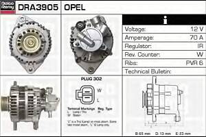 Генератор для моделей: OPEL (ASTRA, ASTRA, ASTRA, CORSA, COMBO, CORSA, MERIVA, COMBO), VAUXHALL (ASTRA, ASTRA, ASTRA, ASTRAVAN, C